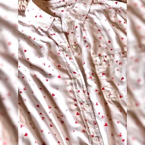 BeachLunchLounge ❤️Hearts Valentines Day ❤️Top L - Picture 5 of 7